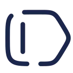 Tag Horizontal SVG Icon